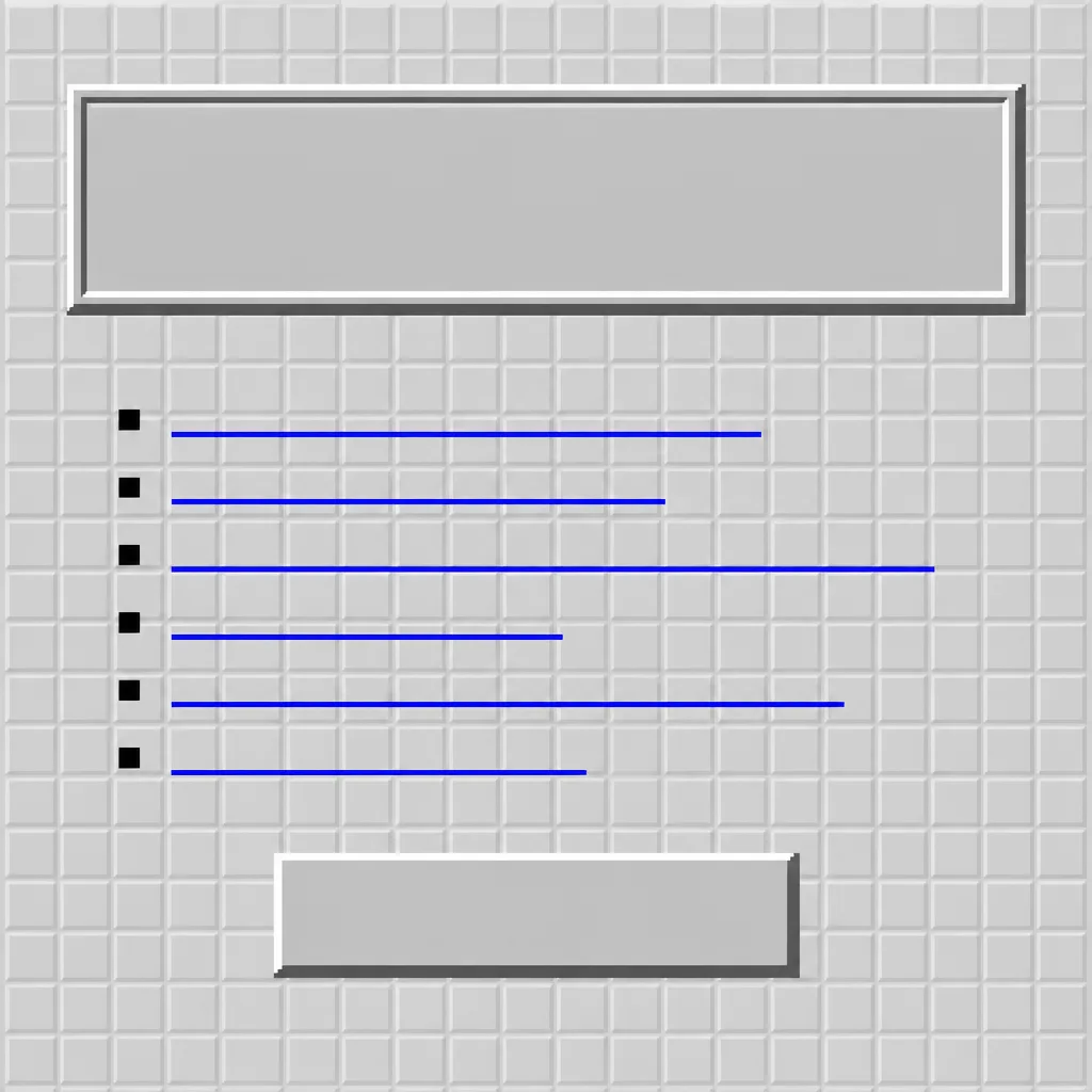 90s Web 1.0 風格示意圖