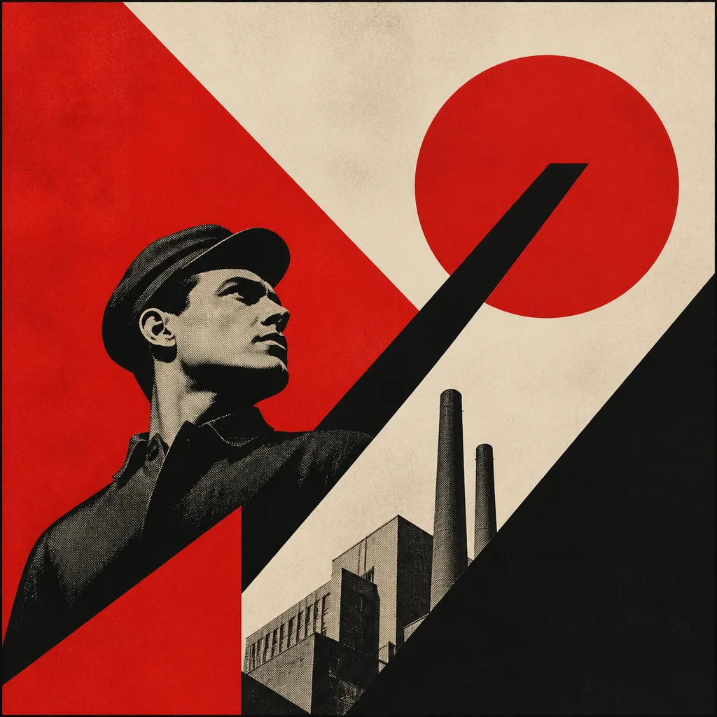 構成主義 風格示意圖