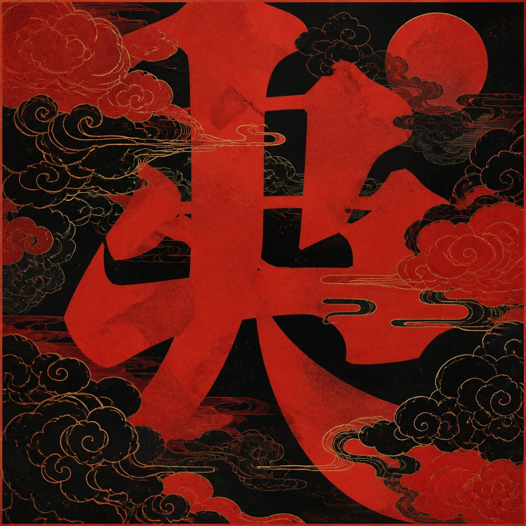中國風國潮 風格示意圖