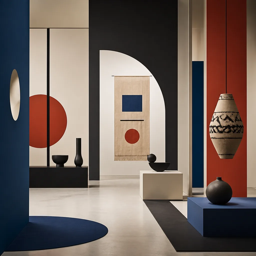 Abstract geometric composition for Cultural Spectrum zone