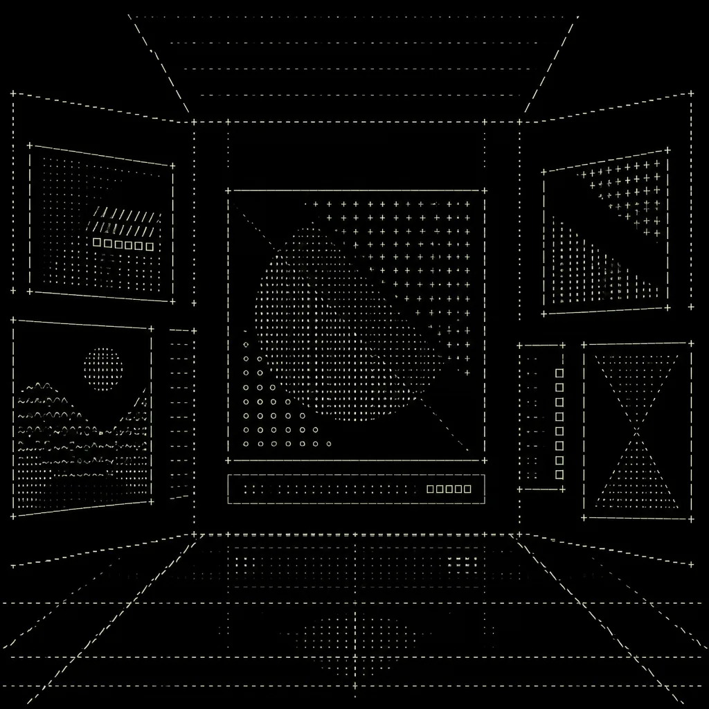 ASCII art for Mainstream Frequency zone