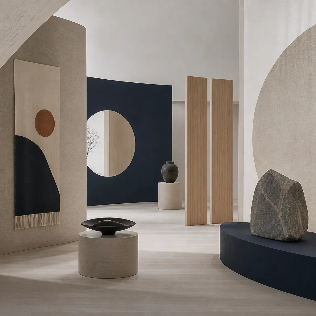 Fusion of Scandinavian and Asian elements for Cultural Spectrum zone.