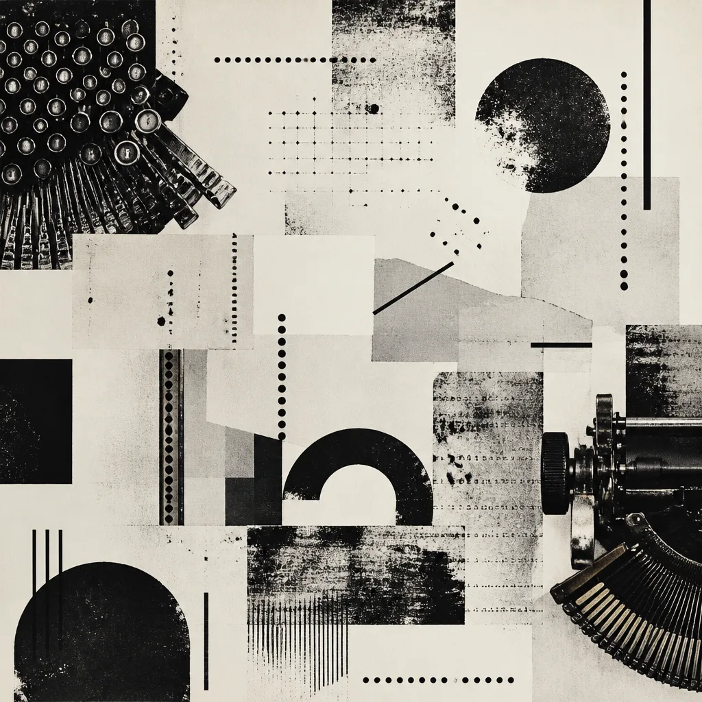Stark, high-contrast black and white image of scientific equipment